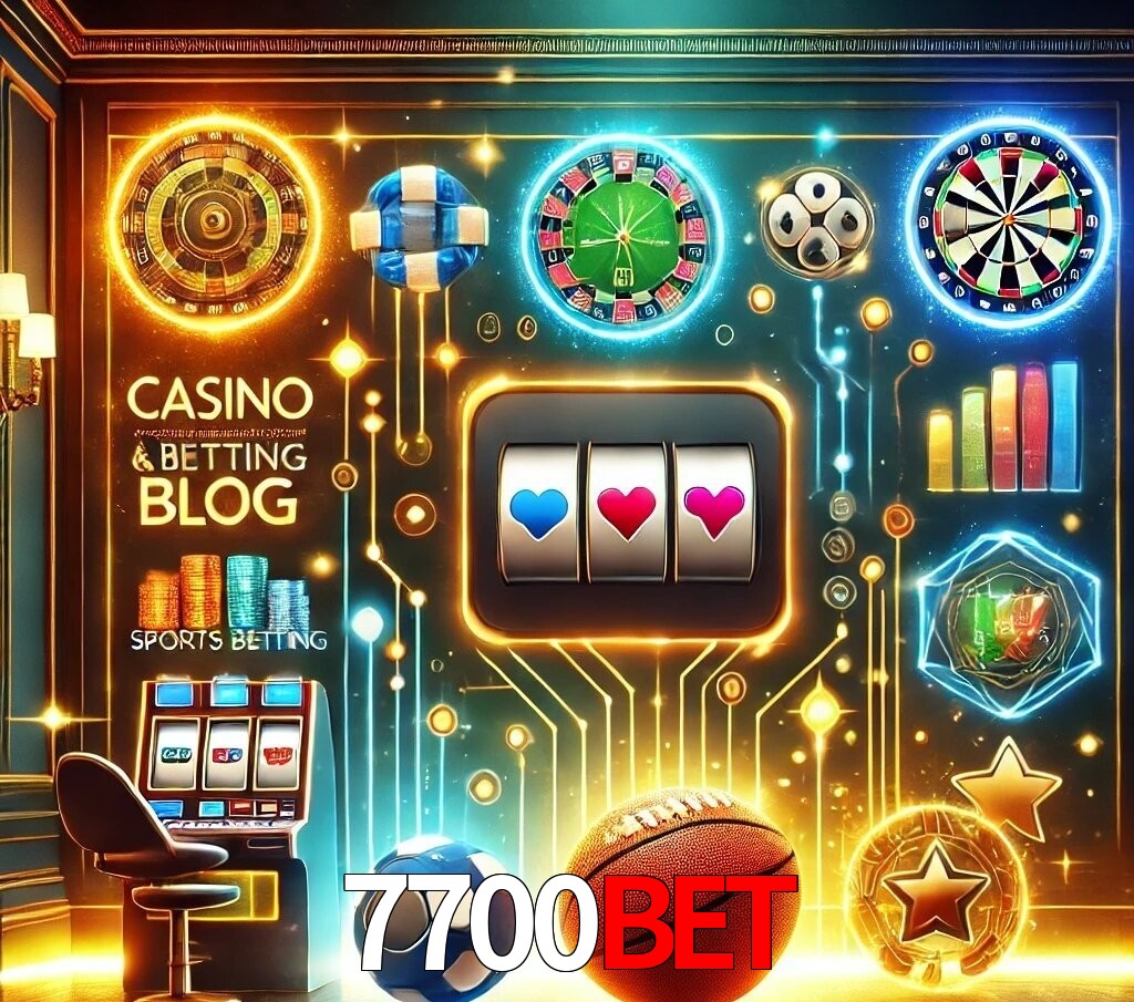Blog do 7700bet com dicas e estratégias para apostas e jogos